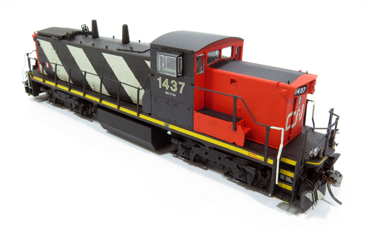 Rapido Trains HO scale modernized General Motors Diesel Division GMD-1A and GMD-1B diesel locomotives