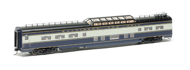 Wm. K. Walthers HO scale Pullman-Standard 85-foot Strata-Dome coach