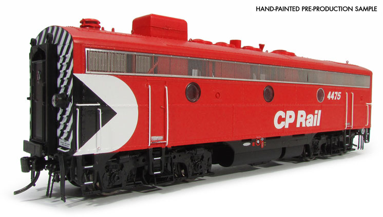 Rapido Trains HO scale General Motors Diesel Division F7B and F9B diesel locomotives