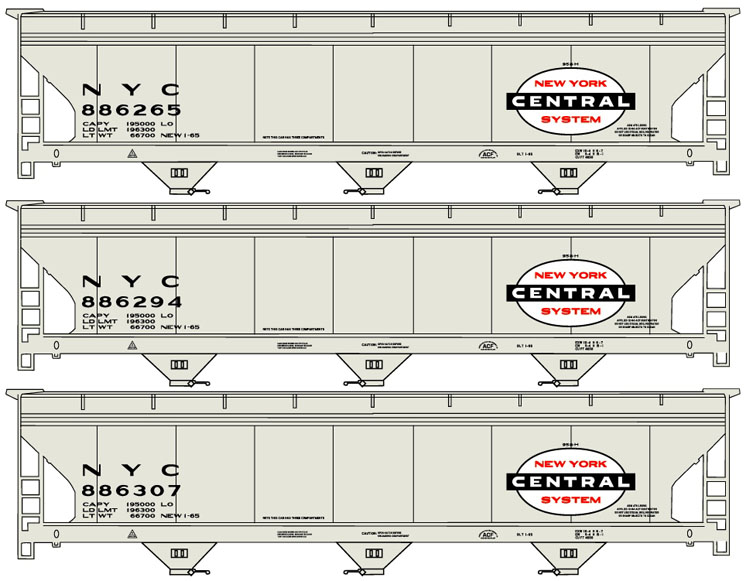 Accurail HO scale assorted freight cars