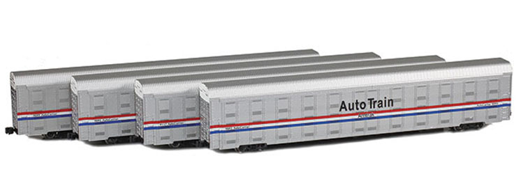 American Z Line Z scale Amtrak Auto Train auto rack