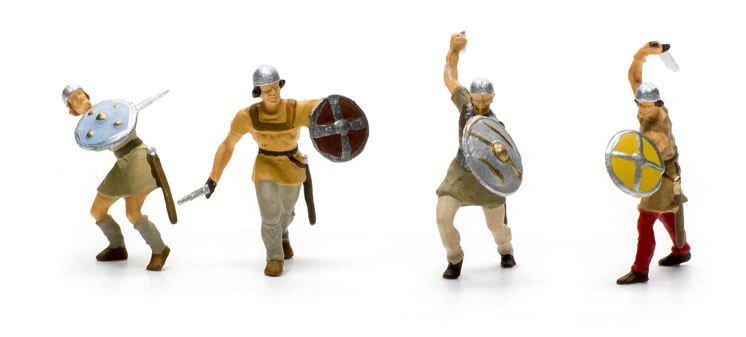 Paul M. Preiser GmbH HO scale Knights in combat