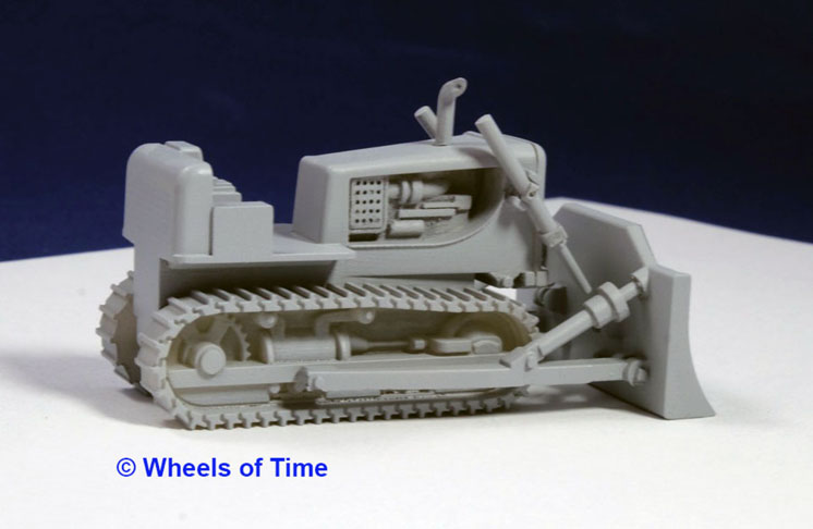 Wheels of Time HO scale Allis-Chalmers HD-21 crawler and dozer