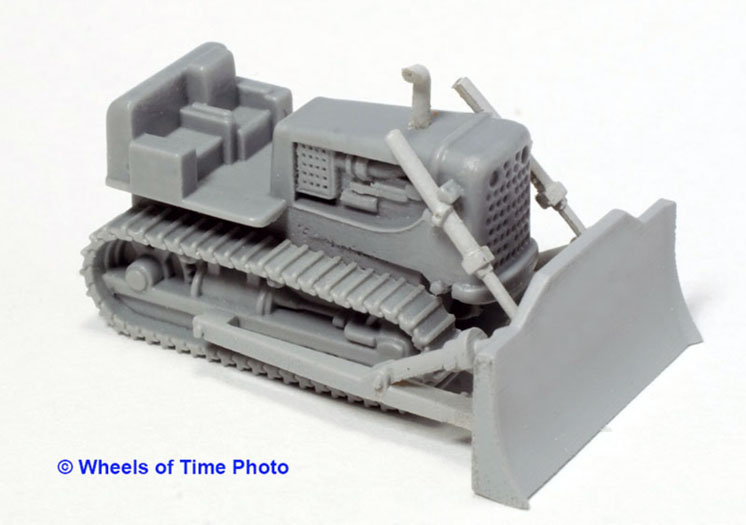 Wheels of Time N scale Allis-Chalmers HD-21 crawler and dozer