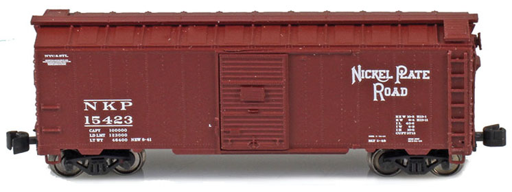 American Z Line Z scale 1937 Association of American Railroads 40-foot boxcar
