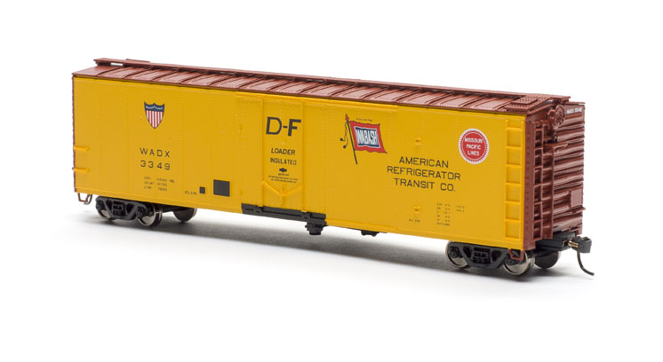 Wm. K. Walthers HO scale Pacific Car & Foundry 50-foot insulated boxcar