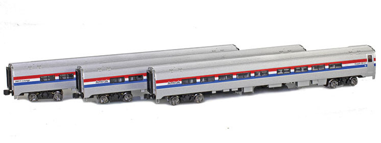American Z Line Z scale lightweight baggage cars