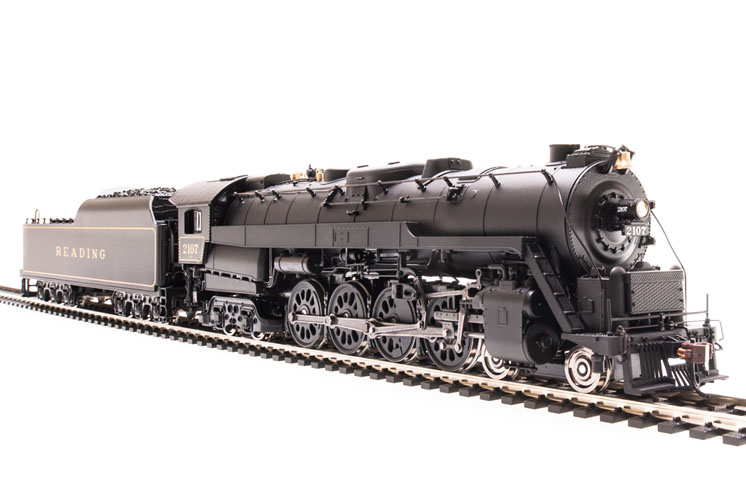 Broadway Limited Imports HO scale Reading Co. class T1 4-8-4 steam locomotive