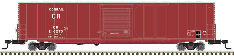 Atlas Model Railroad Co. HO scale American Car & Foundry 60-foot auto parts boxcar