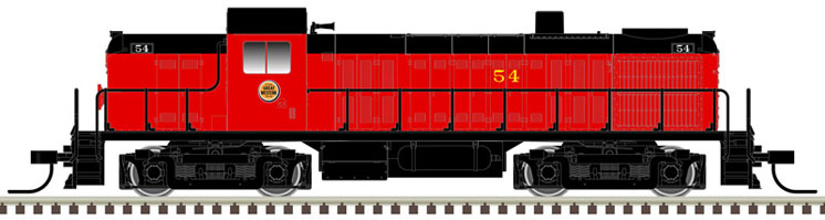 Atlas Model Railroad Co. N scale Alco RS-2 diesel locomotive