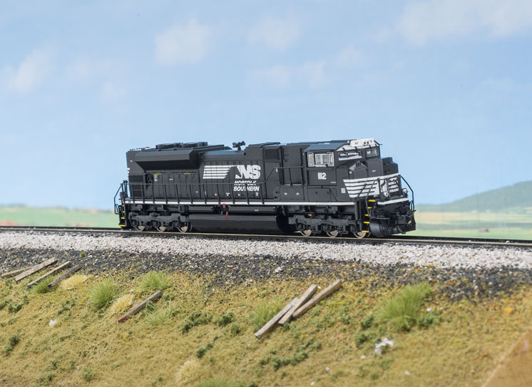Broadway Limited Imports N scale Electro-Motive Diesel SD70ACe diesel locomotive