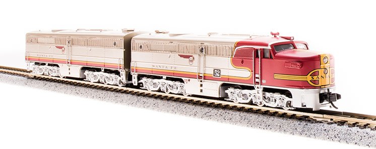 Broadway Limited Imports HO scale Alco PA and PB diesel locomotives