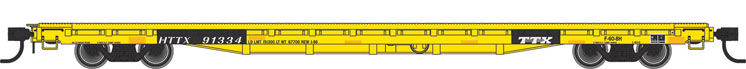 Wm. K. Walthers HO scale Pullman-Standard 60-foot flatcar