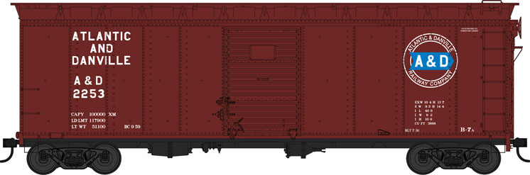 Bowser Manufacturing Co. Inc. HO scale 40-foot single- and double-door boxcars