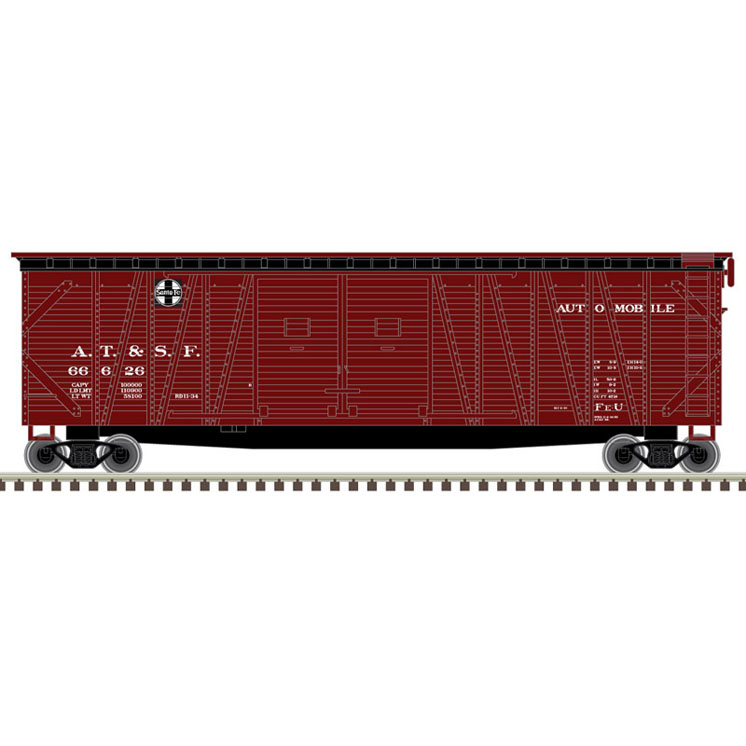 Atlas Model Railroad Co. N scale 50-foot single-sheathed boxcar