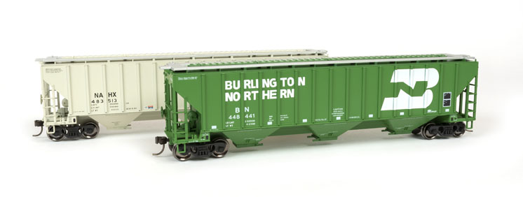 Atlas Model Railroad Co. HO scale Thrall 4,750-cubic-foot-capacity three-bay covered hopper
