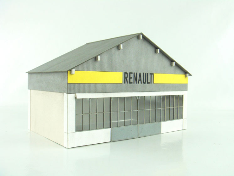 Minifer HO scale Renault garage