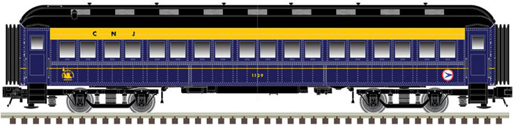 Atlas Model Railroad Co. N scale 60-foot heavyweight passenger cars
