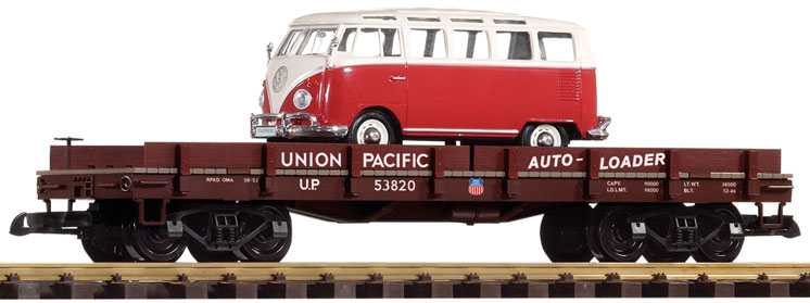 Piko America LLC Union Pacific flatcar with VW Bus load