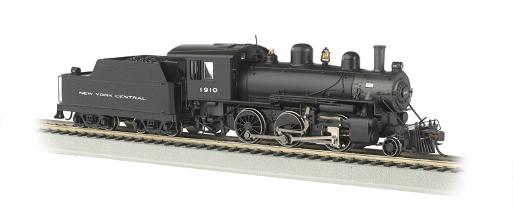 Bachmann Trains HO scale Alco 2-6-0 steam locomotive