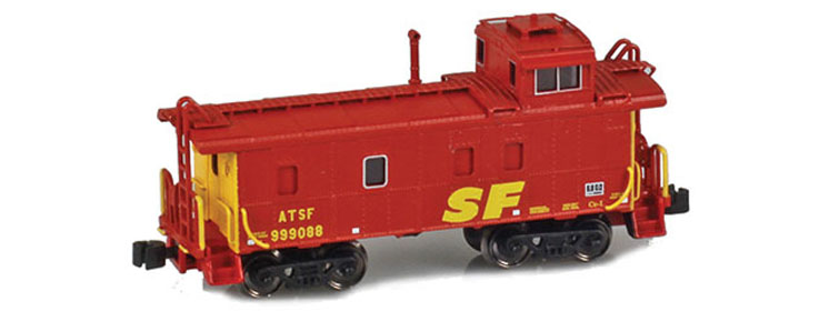 American Z Line Atchison, Topeka & Santa Fe class CE-1 offset-cupola caboose