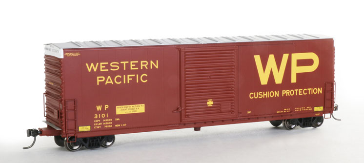 ExactRail HO scale Pacific Car & Foundry 6,033-cubic-foot-capacity boxcar