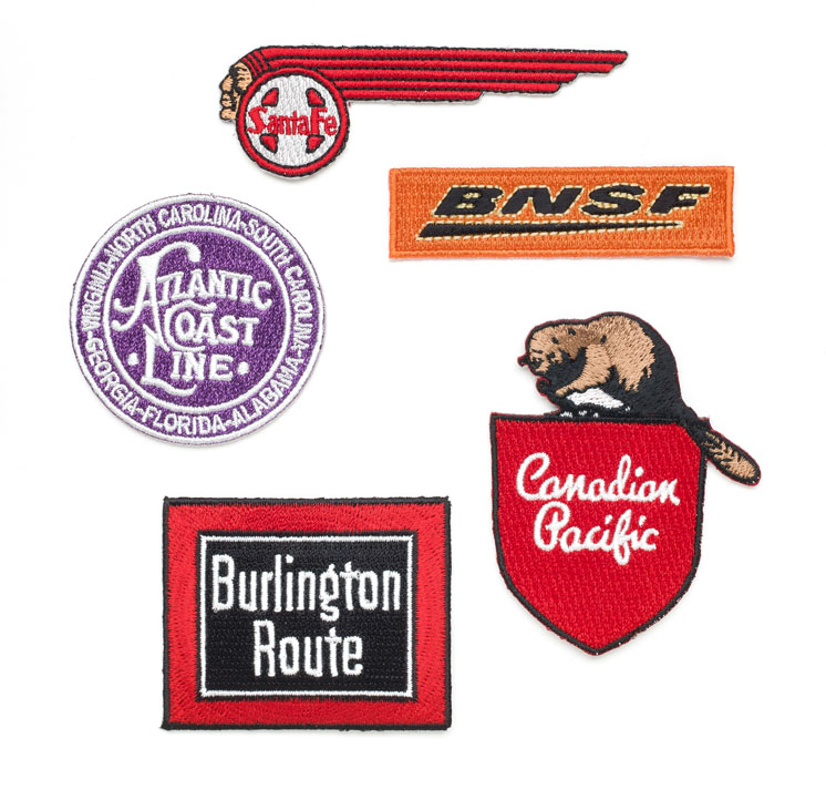 Sundance Marketing Inc. assorted railroad patches