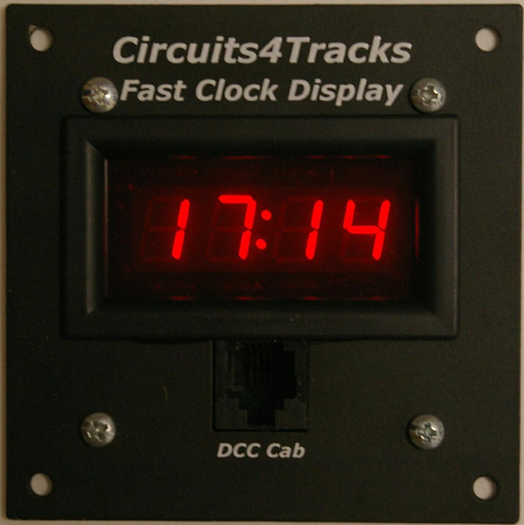Circuits4Tracks Fast Clock Display
