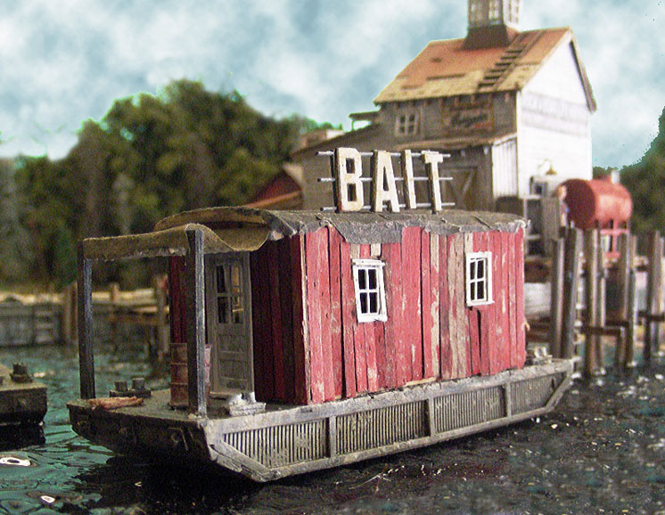 Bar Mills HO scale Bait Boat