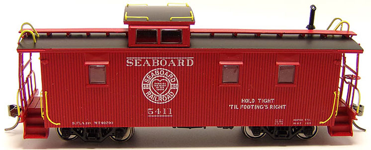 East Coast Railroads HO scale Magor Car/American Car & Foundry 36-foot three-window double-sheathed caboose