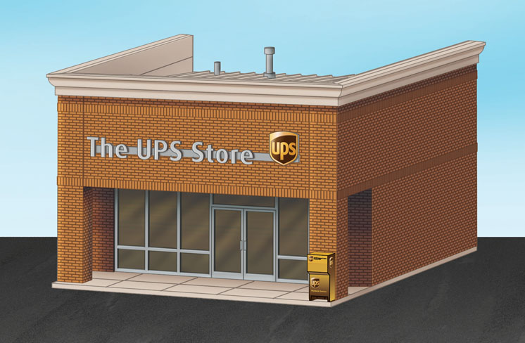 Wm. K. Walthers HO scale The UPS Store