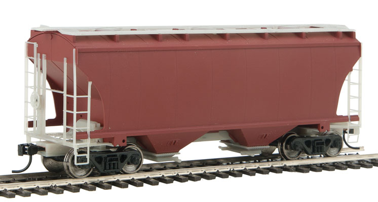 Wm. K. Walthers HO scale Trinity 3,281-cubic-foot-capacity two-bay covered hopper