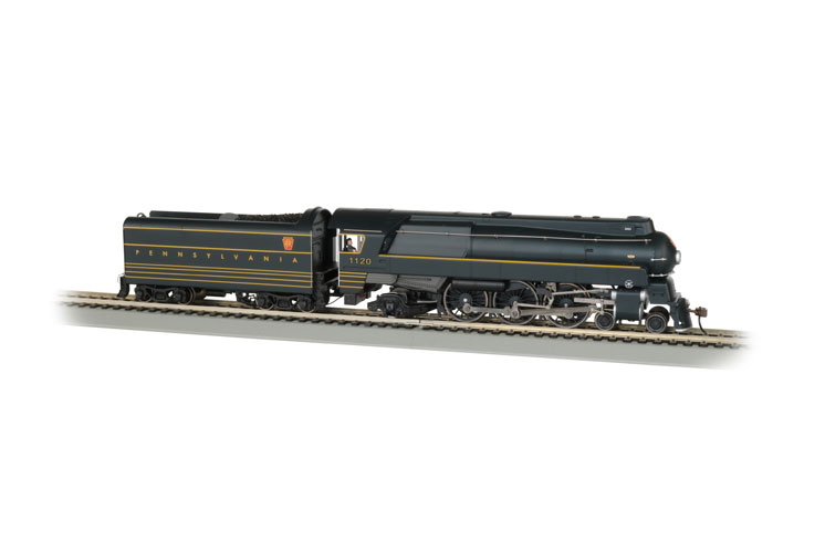 Bachmann HO scale Pennsylvania RR class K4 streamlined 4-6-2 Pacific steam locomotive