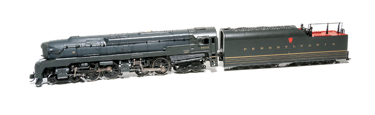 Broadway Limited Imports N scale Pennsylvania RR class T-1 4-4-4-4 Duplex steam locomotive