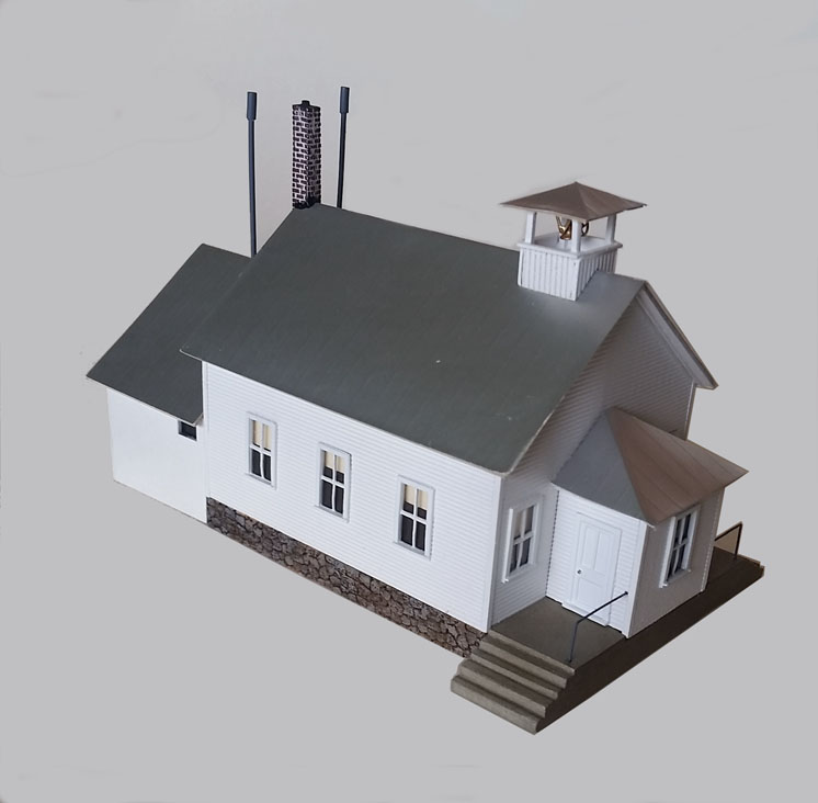 Alexander Scale Models HO scale Country schoolhouse