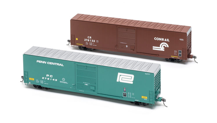 ExactRail HO scale Berwick Forge & Fabrication 7,440-cubic-foot capacity appliance boxcar
