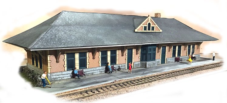 The N Scale Architect New York Central System Lines West station