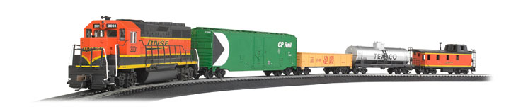 Menards Bachmann HO scale Rocket Freight train set