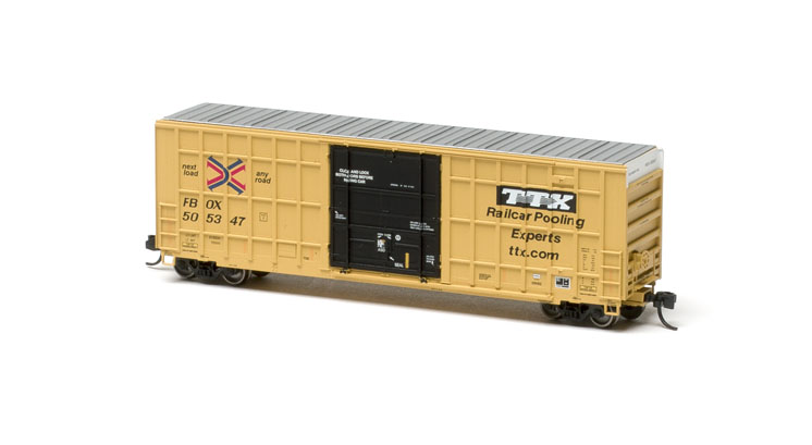 ExactRail N scale TrinityRail 6,275 cubic-foot boxcar