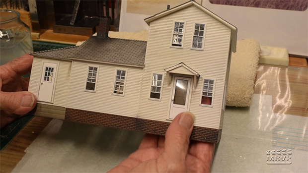 Model farmhouse.