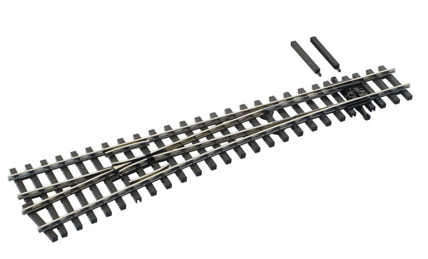 Peco HOn3 no. 5 turnouts with code 70 rail