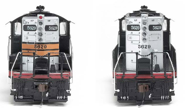 The GP9 features prototype-specific dual headlight-bottom-and dual oscillating warning light-top-clusters