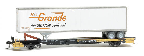 Walthers HO scale Front Runner with 45-foot over-the-road trailer