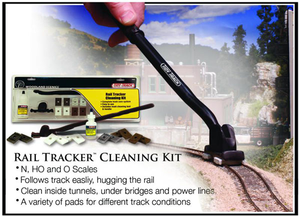 Woodland Scenics Rail Tracker cleaning kit