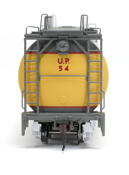 UP added oil tenders in 1955. Athearn's has a backup light.