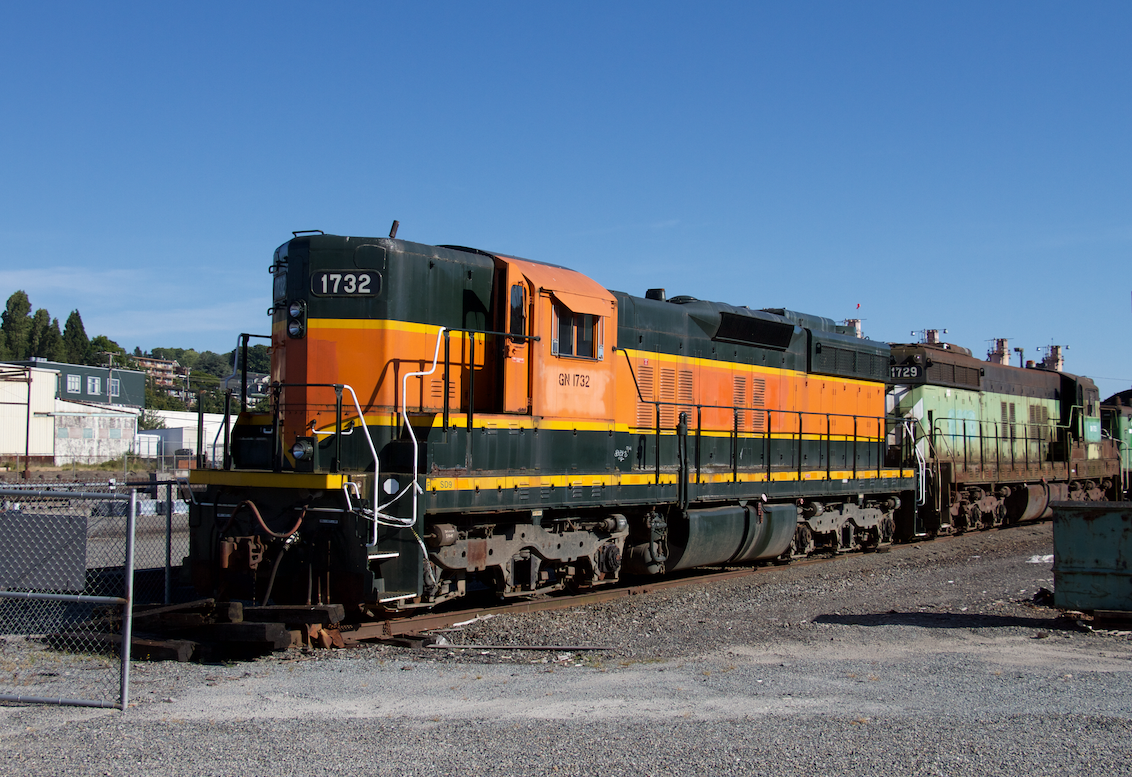 BNSF Railway SD9 GN reporting marks, Scott A. Hartley photo