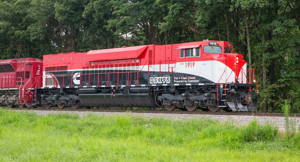 CumminsQSK95testlocomotive1919