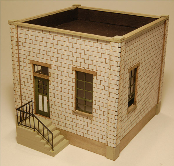 GC Laser HO scale cube office building