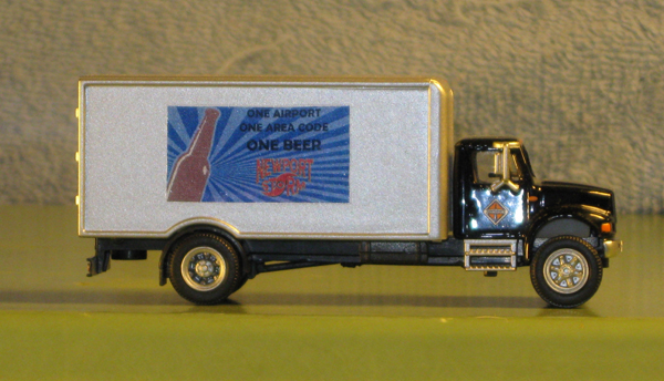 Howard’s Hobby HO scale Coastal Extreme Brewing Co. beer delivery truck
