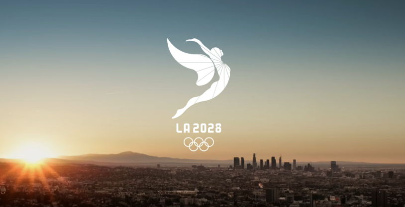 Символ 2028. La 2028. Los Angeles 2028. La 2028 для обоев.